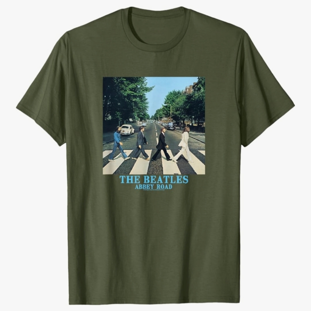 The Beatles Abbey Road T-Shirt Green